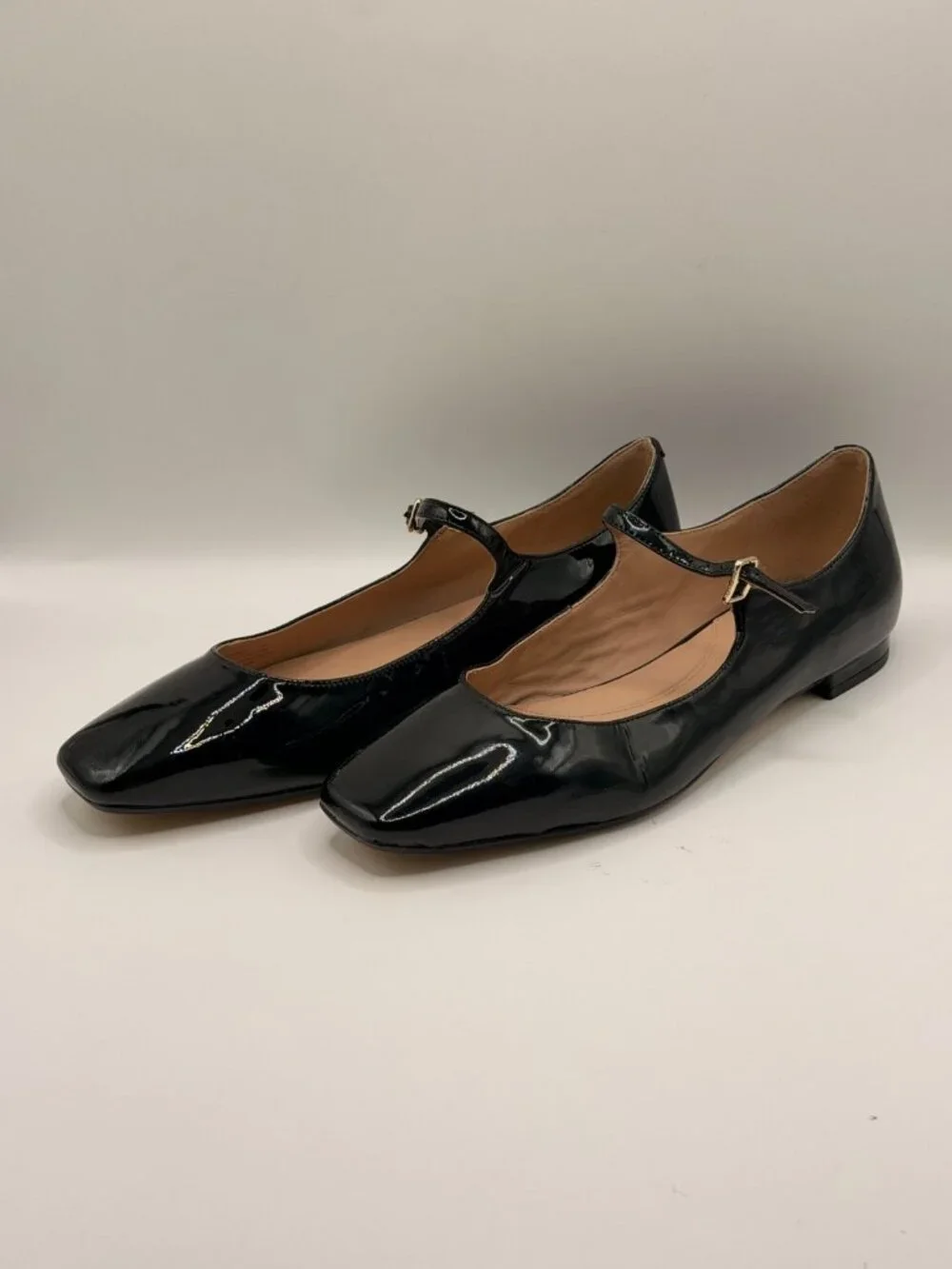 Cole Haan Women Bridge Black Mary Jane Ballet Flat Sz 9 B
